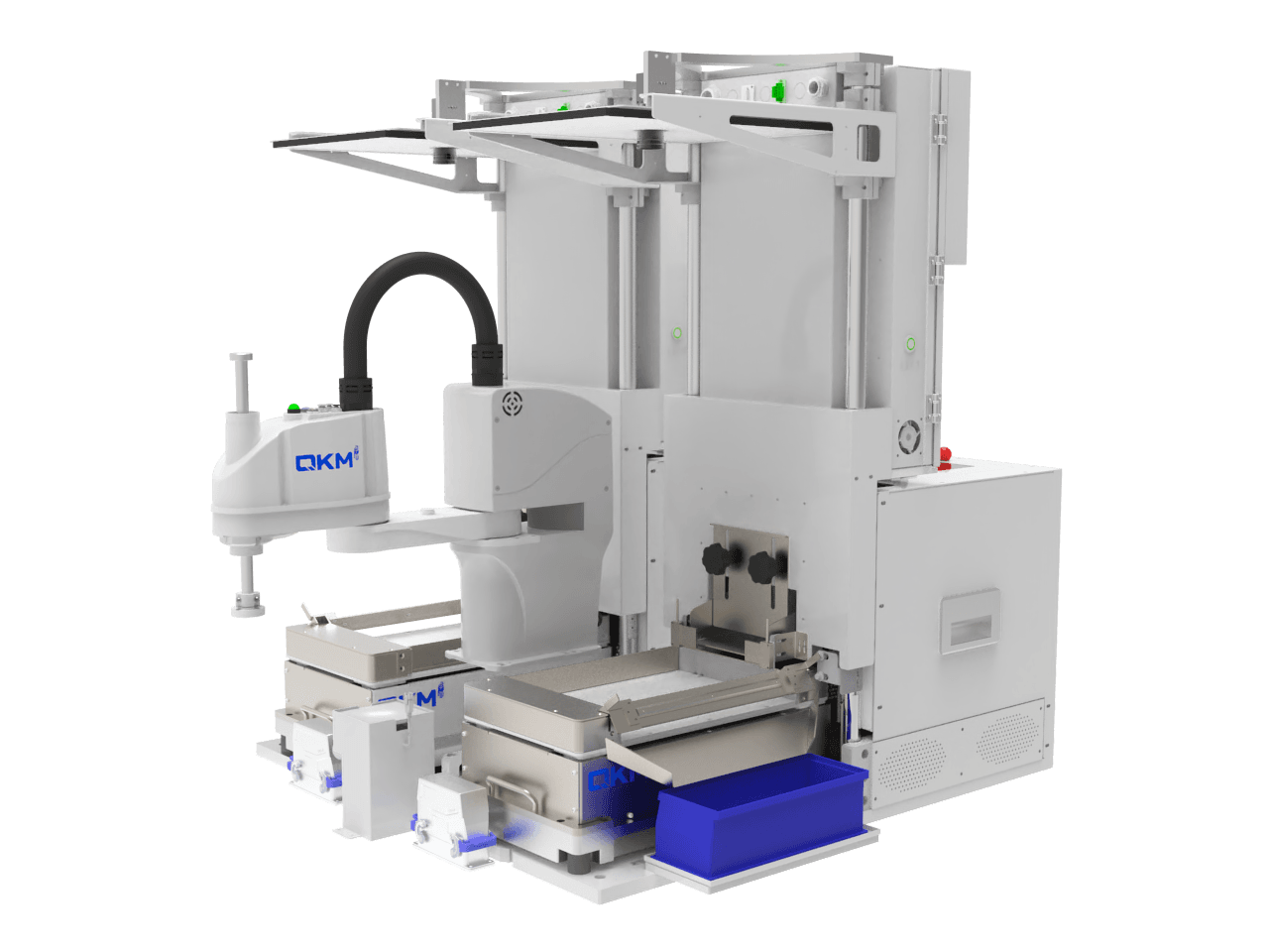 QKM | Double Tobot FlexSorter Station